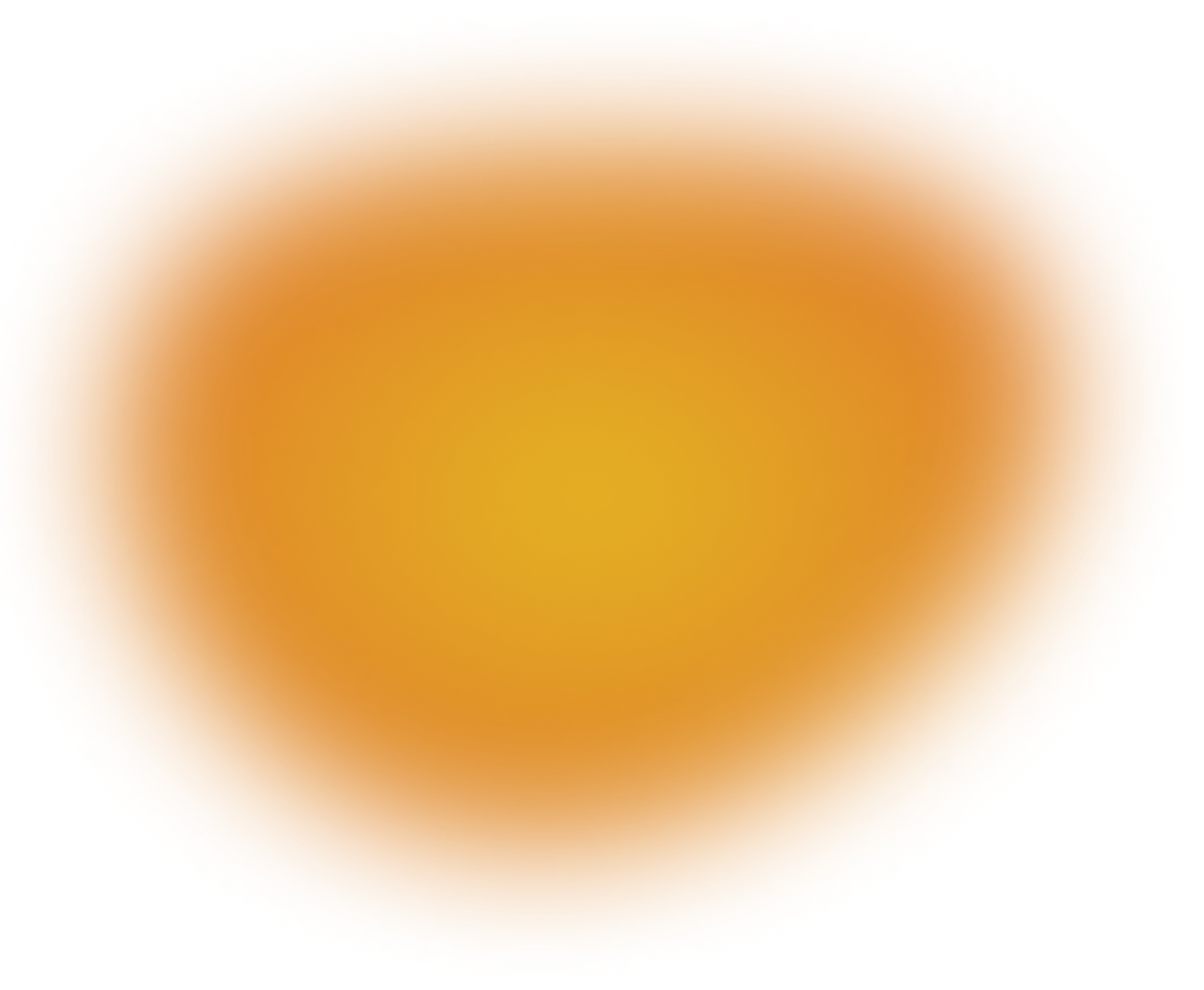 Orange Radial Background